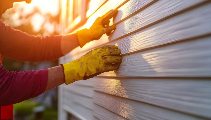 Siding Repair in Summer